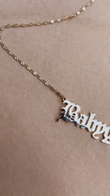Load and play video in Gallery viewer, BABYGIRL Necklace
