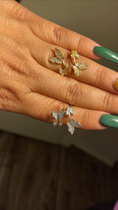 Butterfly Stacker Ring